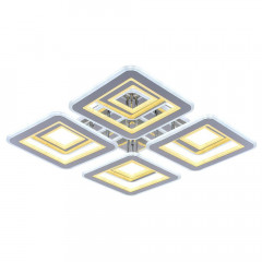 Потолочная светодиодная люстра Profit Light 8009/4+4 CHR D