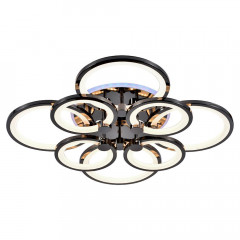 Потолочная светодиодная люстра Profit Light 8077/4+4 PBK