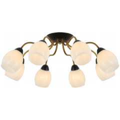 Потолочная люстра Illumico IL8193-8COU-79 BK GD