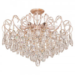 Потолочная люстра ЭкономСвет 15512/8WT+GD WT