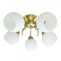 Потолочная люстра ЭкономСвет 12162/5AB WT