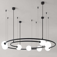 Люстра Loft-Concept  PLANETARY Ring Gold Chandeliers 40.3958-0