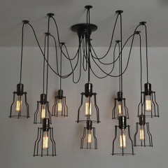 Люстра Loft-Concept Loft Industrial Cage Filament Pendant 40.381-0