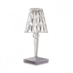 Настольная лампа ФАZA Кристалл CTL1-USB-cl