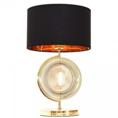 Настольная лампа Lumina Deco Fabi LDT 5532 F.GD+BK
