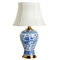 Настольная лампа Loft-Concept Blue  White Chinoiserie 43.034-0