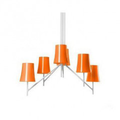 Светильник потолочный подвесной Foscarini 2210086 53 Birdie 6 Arancio