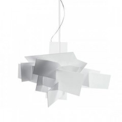 Светильник потолочный подвесной Foscarini 1510072 10 Big Bang XL Halogena R7s Bianco