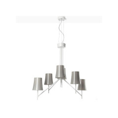 Светильник потолочный подвесной Foscarini 2210076 25 BIRDIE 6 Grigio