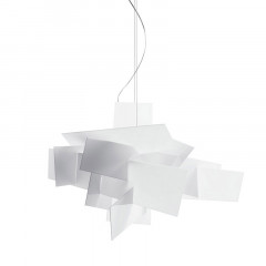 Светильник потолочный подвесной Foscarini 151007LSP5 10 Big Bang H. 5 m LED Bianco