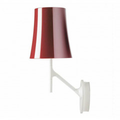 Накладной настенный светильник Foscarini 2210052DM 65 Birdie piccola touch-dimmer Amaranto