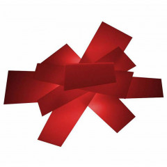 Накладной потолочный светильник Foscarini 151005 63 Big Bang Rosso