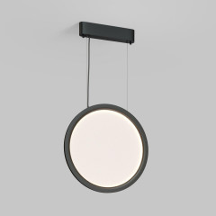 Подвесной вертикальный светодиодный светильник Denkirs Veil DK6604-BK