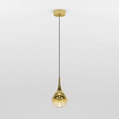 Подвесной светодиодный светильник Eurosvet Adour 50256/1 LED золото