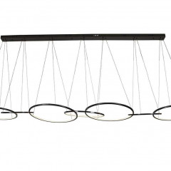 Подвесной светодиодный светильник Newport Loren 15207/S black glossy М0068990