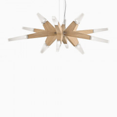 Светильник потолочный подвесной Masiero FLASHWOOD S12 90 Eclettica