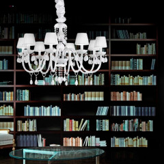 Светильник потолочный подвесной Masiero MILORD 8 VV Bianco MILORD