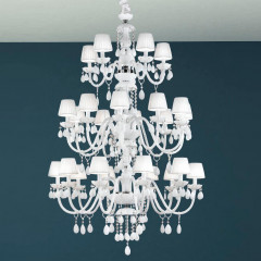 Светильник потолочный подвесной Masiero MILORD 10+10+5 VV Bianco MILORD