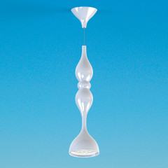 Потолочный подвесной светильник Masiero DROPOP S55 WH-S LED Eclettica