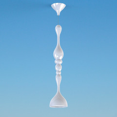 Потолочный подвесной светильник Masiero DROPOP S75 WH-S LED Eclettica