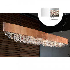 Потолочный подвесной светильник Masiero OLA S6 OV 160 WH-M ECLETTICA