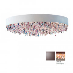 Потолочный накладной светильник Masiero OLA PL6 60 BRONZE ECLETTICA