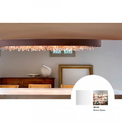 Потолочный накладной светильник Masiero OLA PL4 OV 100 WH-M ECLETTICA