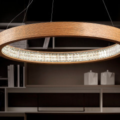 Потолочный подвесной светильник Masiero LIBE ROUND S60 W01 Eclettica