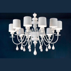 Потолочный подвесной светильник Masiero EVA S8 WH-M Eclettica