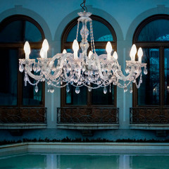 Уличный потолочный подвесной светильник Masiero DRYLIGHT S12 METHACRYLATE