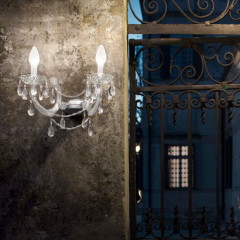 Уличный настенный настенный светильник Masiero DRYLIGHT A2 METHACRYLATE