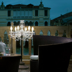 Уличный напольный светильник Masiero DRYLIGHT TL6 METHACRYLATE