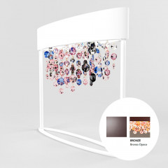 Настольный светильник Masiero OLA TL2 BRONZE ECLETTICA