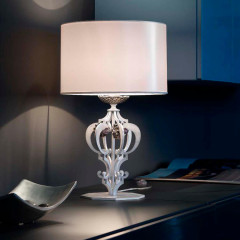 Настольный светильник Masiero ROSEMERY_TL1_G_P15 + SAT_33_ECRU ROSEMERY