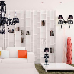 Накладной настенный светильник Masiero MILORD A2 VV Nero MILORD