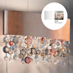 Накладной настенный светильник Masiero OLA A1 OV 30 WH-M ECLETTICA