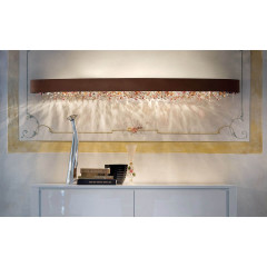 Накладной настенный светильник Masiero OLA A6 OV 160 BRONZE ECLETTICA