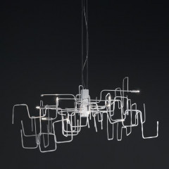 Потолочный светильник подвесной MM Lampadari 7081_12 SCARABOCCHIO