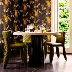 Стол Moooi MOTCFP0074K + MOTCWR120-Z White Wash CONTAINER TABLE ø120