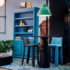 Стол Moooi MOTCFNA103K + MOTCWS088-Z Black Stained CONTAINER TABLE