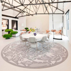 Стол Moooi MOTCFP0075W + MOTCHR1801- CONTAINER TABLE ø180