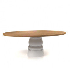 Стол Moooi MOTCWO2113 + MOTCFNA075W CONTAINER OVAL 210