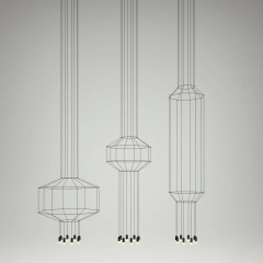 Потолочный подвесной светильник Vibia WIREFLOW 30004