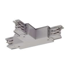 T-коннектор для 3-фазного шинопровода SLV 175134 S-TRACK, левый, серебристый