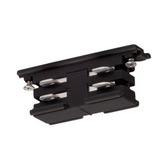 Коннектор прямой внутренний для 3-фазного шинопровода SLV 175070 S-TRACK, черный