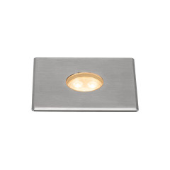 Уличный встраиваемый напольный светильник SLV DASAR 100 PREMIUM LED SQUARE 233696