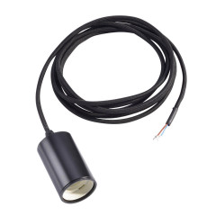 Светильник подвесной SLV 132650 FITU E27 PD, без основания, черный