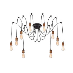 Подвесная люстра LOFT IT Spider LOFT1162A/10