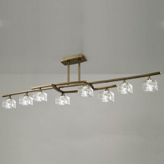 Люстра на штанге Mantra Zen Antique Brass 1432