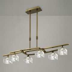 Люстра на штанге Mantra Zen Antique Brass 1433